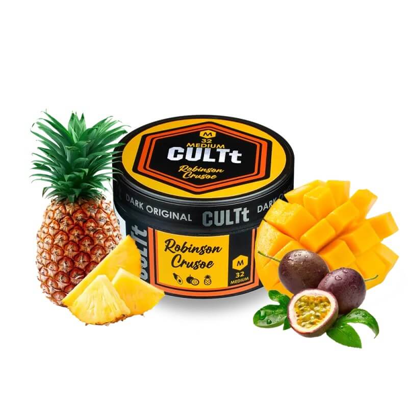 Табак CULTt Medium M32 (Манго, Маракуйя, Ананас, 100 г) Табак CULTt Medium M32 (Манго, Маракуйя, Ананас, 100 г)