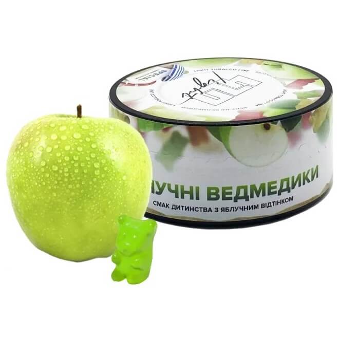 Табак 420 light Яблочные Мишки (100 грамм) Табак 420 light Яблочные Мишки (100 грамм)