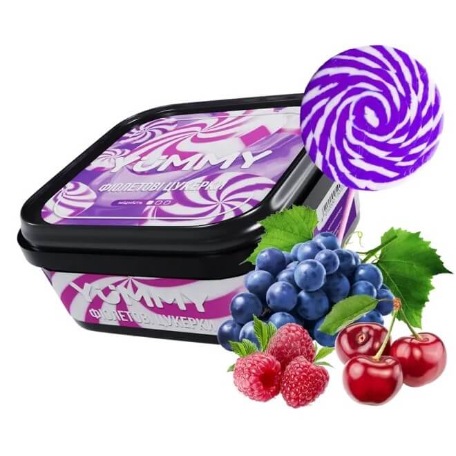 Табак Yummy Фиолетовые конфеты (250 г) Табак Yummy Фиолетовые конфеты (250 г)