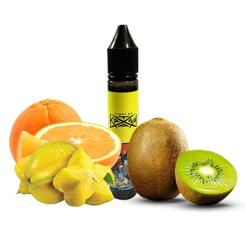 Жидкость Katana Carambola Kiwi Green Orange (Карамбола, Киви, Апельсин, 30 мл) Жидкость Katana Carambola Kiwi Green Orange (Карамбола, Киви, Апельсин, 30 мл)