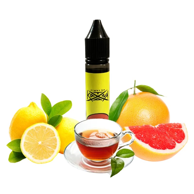 Жидкость Katana Lemon Grapefruit Tea (Лимон, Грейпфрут, Чай, 30 мл) Жидкость Katana Lemon Grapefruit Tea (Лимон, Грейпфрут, Чай, 30 мл)
