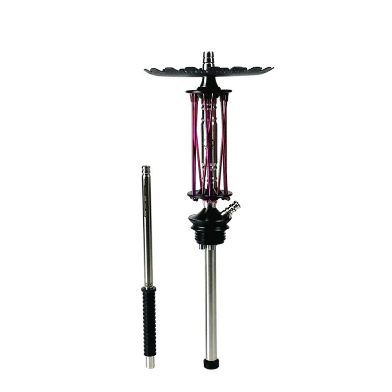 Кальян Trumpet Hookah Rider Pink (розовый, базовый комплект) Кальян Trumpet Hookah Rider Pink (розовый, базовый комплект)