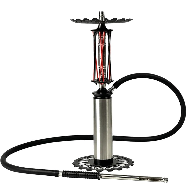 Кальян Trumpet Hookah Rider Still Revolution (черно-красный, полный комплект) Кальян Trumpet Hookah Rider Still Revolution (черно-красный, полный комплект)
