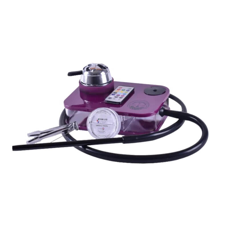 Кальян Yahya Capsule Violet (фиолетовый, полный комплект) Кальян Yahya Capsule Violet (фиолетовый, полный комплект)