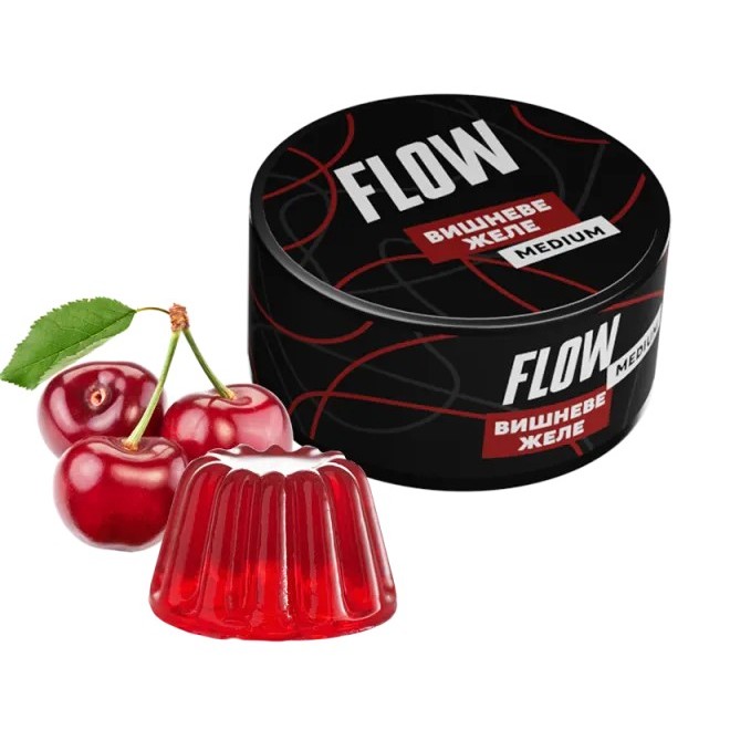 Табак Flow Вишневое желе (100 г) Табак Flow Вишневое желе (100 г)