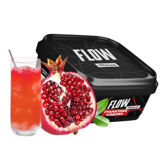 Табак Flow Гранатовая содовая (250 г) Табак Flow Гранатовая содовая (250 г)