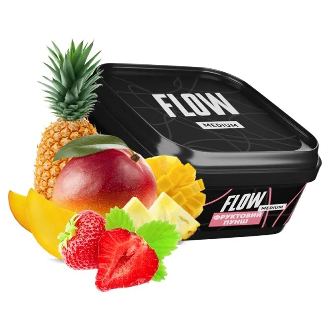 Табак Flow Фруктовый пунш (250 г) Табак Flow Фруктовый пунш (250 г)