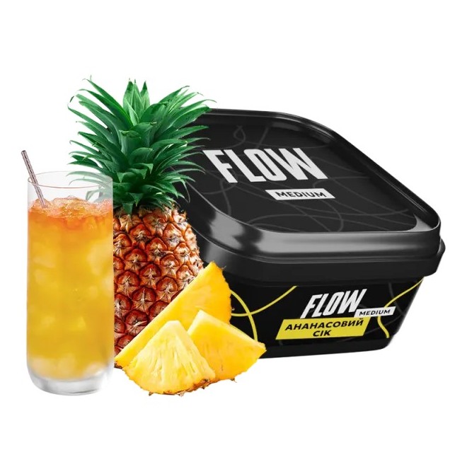 Табак Flow Ананасовый сок (250 г) Табак Flow Ананасовый сок (250 г)
