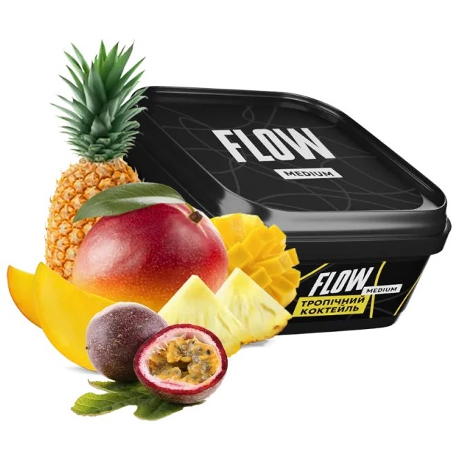 Табак Flow Тропический коктейль (250 г) Табак Flow Тропический коктейль (250 г)