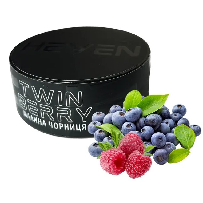 Табак Heven Twin Berry (Черника, Малина, 100 г) Табак Heven Twin Berry (Черника, Малина, 100 г)
