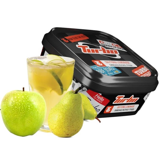 Табак Turbo Daytona Lemonade (Лимонад, Яблоко, Груша, 250 г) Табак Turbo Daytona Lemonade (Лимонад, Яблоко, Груша, 250 г)