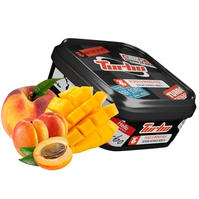 Табак Turbo Peach&Mango Ride (Персик, Абрикос, Манго, 250 г) Табак Turbo Peach&Mango Ride (Персик, Абрикос, Манго, 250 г)