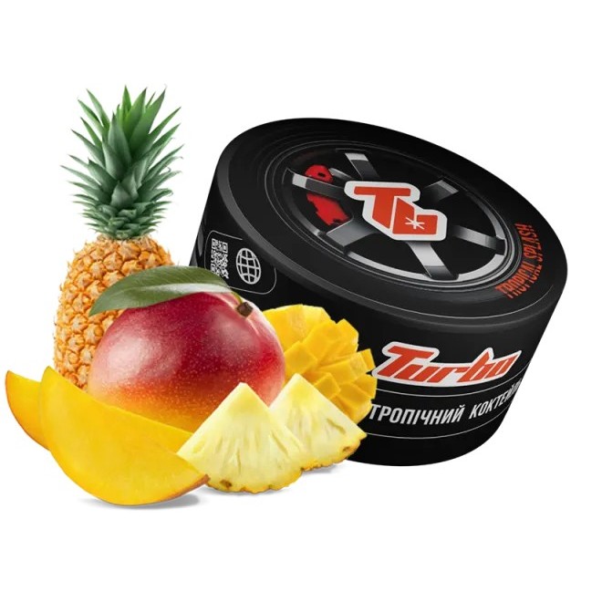 Табак Turbo Tropical Splash (Тропический коктейль, 100 г) Табак Turbo Tropical Splash (Тропический коктейль, 100 г)