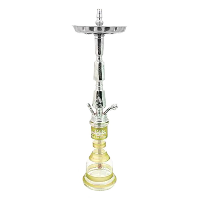 Кальян Khalil Mamoon Double Kamanja Silver (металлик, базовый комплект) Кальян Khalil Mamoon Double Kamanja Silver (металлик, базовый комплект)
