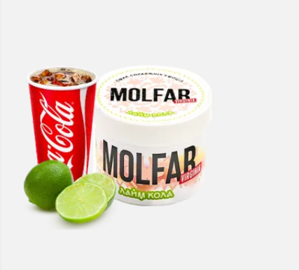 Табак Molfar Virginia line Лайм, Кола (40 грамм)