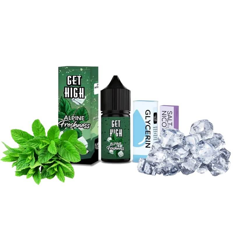 Набор для самозамеса Get High Alpine Freshness (Альпин Фрешнес, 30 мл) Набор для самозамеса Get High Alpine Freshness (Альпин Фрешнес, 30 мл)