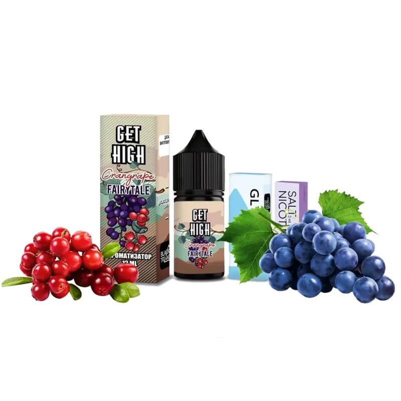 Набор для самозамеса Get High Crangrape Fairytale (Крангрейп Фейритейл, 30 мл) Набор для самозамеса Get High Crangrape Fairytale (Крангрейп Фейритейл, 30 мл)