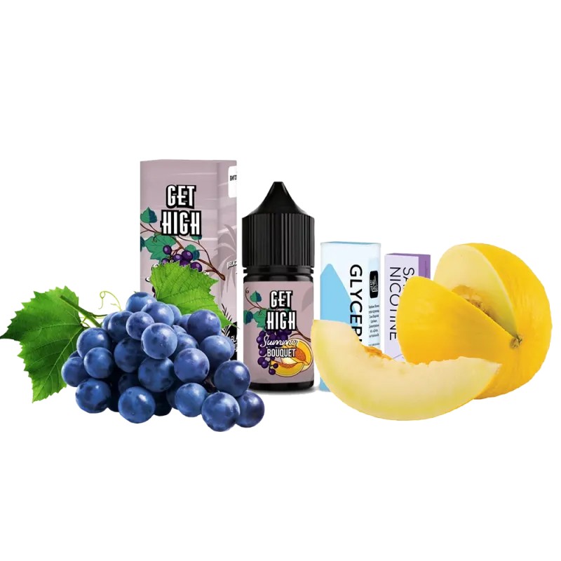 Набор для самозамеса Get High Summer Bouquet (Саммер Букет, 30 мл) Набор для самозамеса Get High Summer Bouquet (Саммер Букет, 30 мл)
