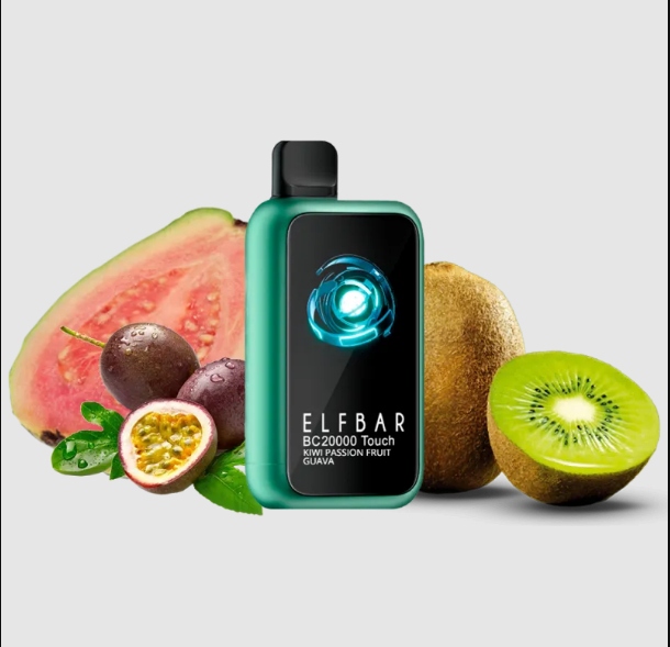 Kiwi Passion Fruit Guava Elf Bar BC20000 Touch Kiwi Passion Fruit Guava