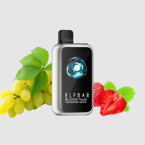 Одноразовый POD Elf Bar BC20000 Touch Strawberry Grape (Клубника, Виноград)