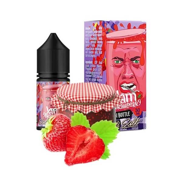 Жидкость In Bottle Salt Strawberry Jam (Клубничный джем, 30 мг, 30 мл) Жидкость In Bottle Salt Strawberry Jam (Клубничный джем, 30 мг, 30 мл)