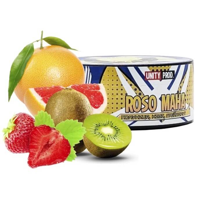 Табак Unity Rosomaha (Клубника, Киви, Грейпфрут, 100 грамм) Табак Unity Rosomaha (Клубника, Киви, Грейпфрут, 100 грамм)
