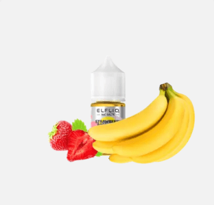 Жидкость ELFLIQ Strawberry Banana (Клубника, Банан, 30 мл)