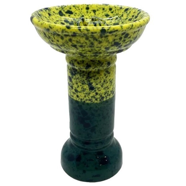 Чаша для кальяна GrynBowls Marvel Green Yellow (Зеленый с жёлтым) Чаша для кальяна GrynBowls Marvel Green Yellow (Зеленый с жёлтым)