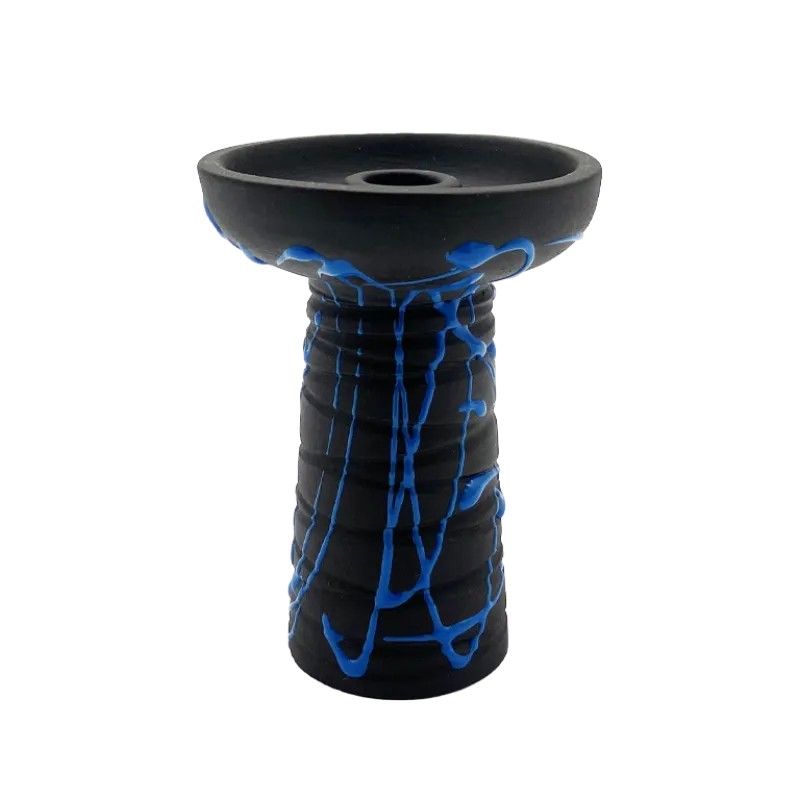 Чаша для кальяна Gusto Bowls Classic Phunnel Blue (синяя поливка) Чаша для кальяна Gusto Bowls Classic Phunnel Blue (синяя поливка)