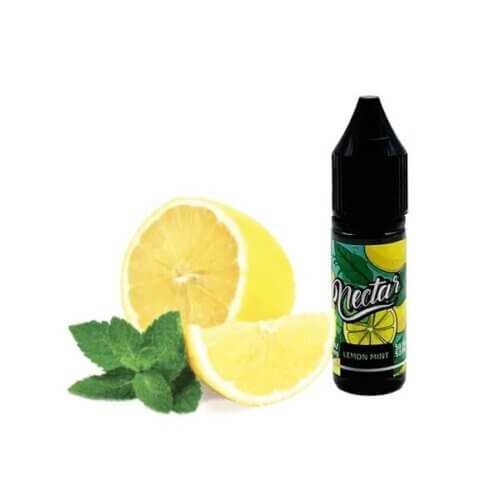 Жидкость Nectar Lemon mint (Лимон, Мята, 15 мл)