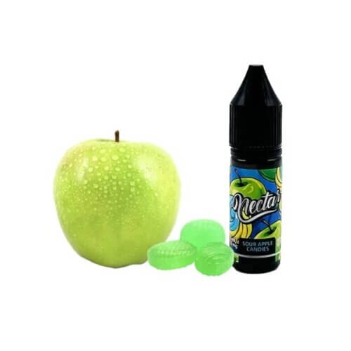 Жидкость Nectar Sour apple candies (Кислые яблочные конфеты, 15 мл)