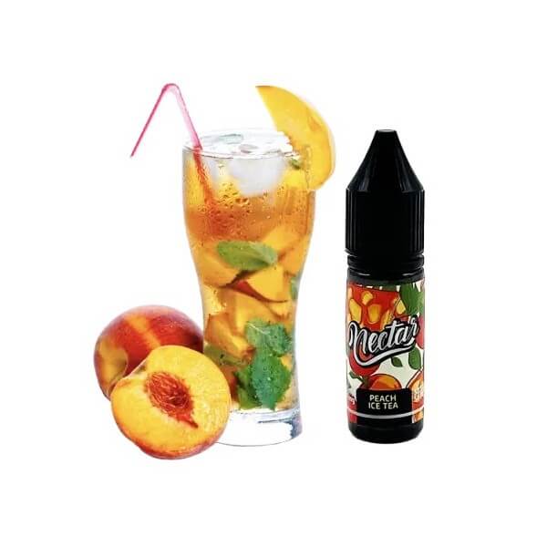 Жидкость Nectar Peach ice tea (Персиковый ледяной чай, 15 мл) Жидкость Nectar Peach ice tea (Персиковый ледяной чай, 15 мл)