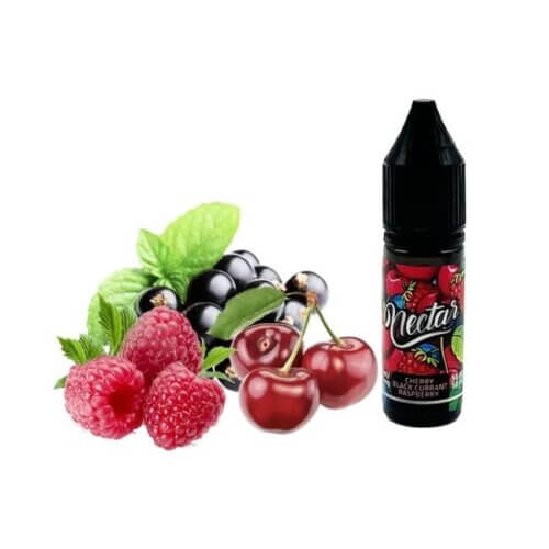 Жидкость Nectar Cherry, Black currant, Raspberry (Вишня, Смородина, Малина, 15 мл)