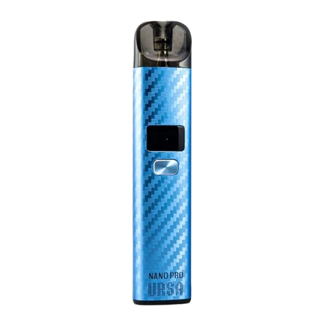 Многоразовая POD-СИСТЕМА Lost Vape Ursa Nano Pro Pod Kit Blue Carbon (Синий, с картриджем) Многоразовая POD-СИСТЕМА Lost Vape Ursa Nano Pro Pod Kit Blue Carbon (Синий, с картриджем)