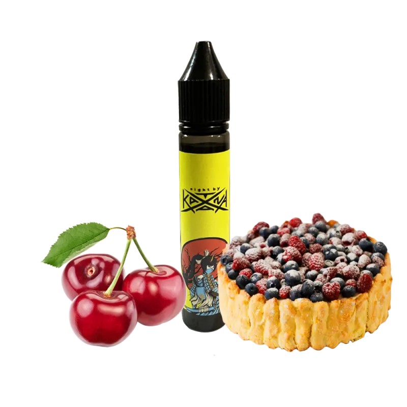 Жидкость Katana Cherry Tart (Вишневый Тарт, 30 мл) Жидкость Katana Cherry Tart (Вишневый Тарт, 30 мл)