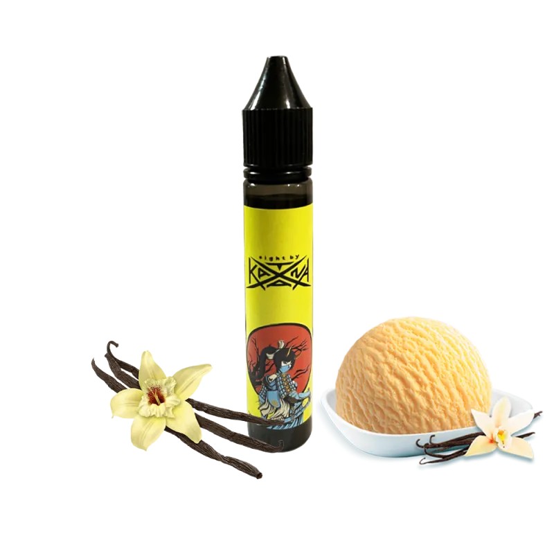 Жидкость Katana Vanilla ice cream (Ванильное мороженное, 30 мл) Жидкость Katana Vanilla ice cream (Ванильное мороженное, 30 мл)