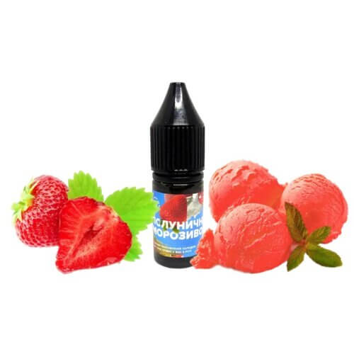 Жидкость 420 Liquid Клубничное мороженое (50 мг, 10 мл)