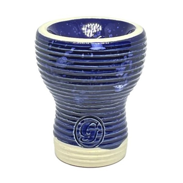 Чаша для кальяна GrynBowls Mummy Blue (Синий) Чаша для кальяна GrynBowls Mummy Blue (Синий)