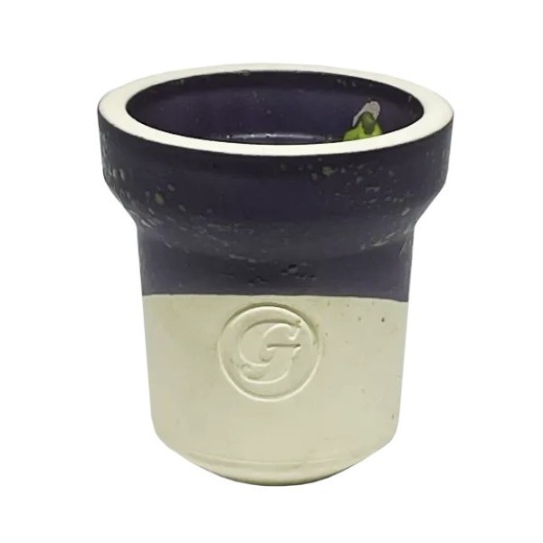 Чаша для кальяна GrynBowls Accent White Violet (Фиолетовый) Чаша для кальяна GrynBowls Accent White Violet (Фиолетовый)
