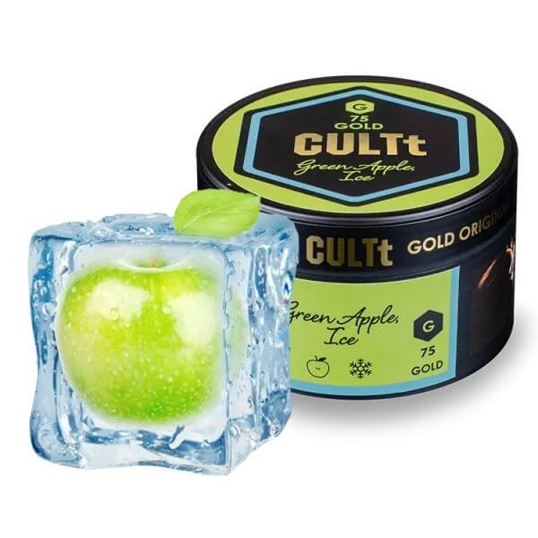 Табак CULTt Light Green Apple Ice G75 (Яблоко, Лед, 100 г) Табак CULTt Light Green Apple Ice G75 (Яблоко, Лед, 100 г)
