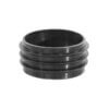 Силиконовый уплотнитель для колбы Black (Маленький, черный, без юбки)