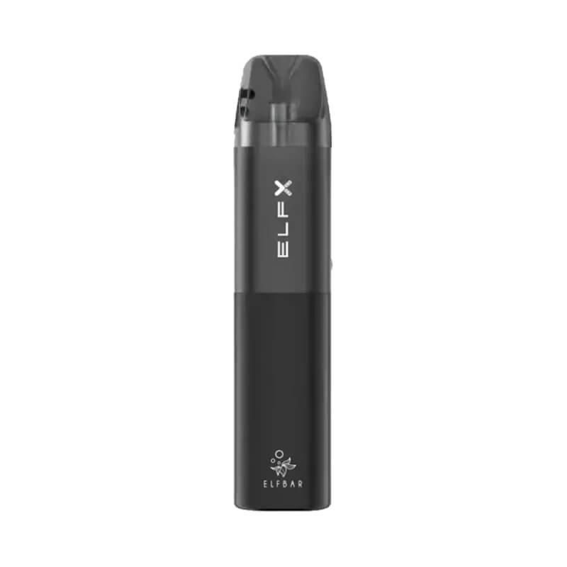 Многоразовый POD Elf Bar ELFX Black (Черный, с картриджем) Многоразовый POD Elf Bar ELFX Black (Черный, с картриджем)