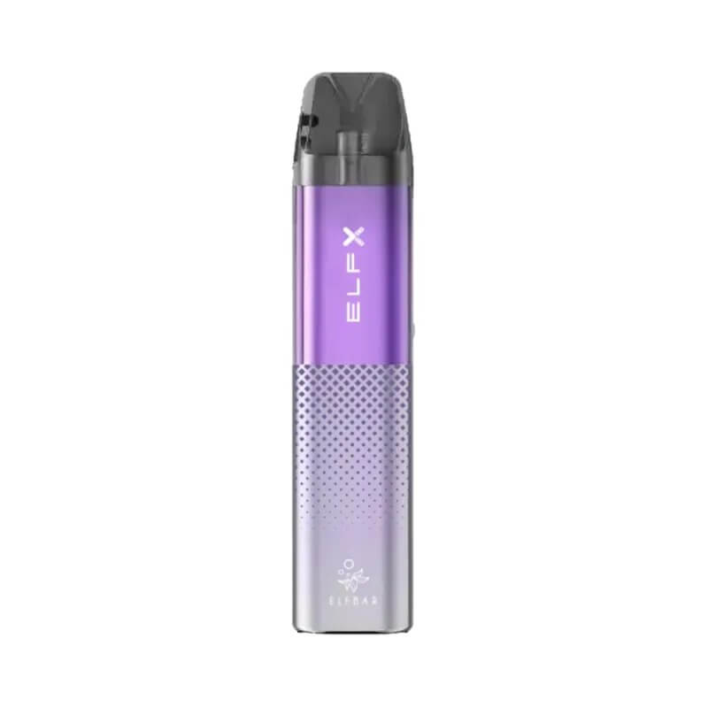 Многоразовый POD Elf Bar ELFX Purple (Фиолетовый, с картриджем) Многоразовый POD Elf Bar ELFX Purple (Фиолетовый, с картриджем)