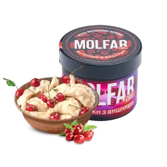 Табак Molfar Chill Line Вареники с вишнями (40 г) Табак Molfar Chill Line Вареники с вишнями (40 г)
