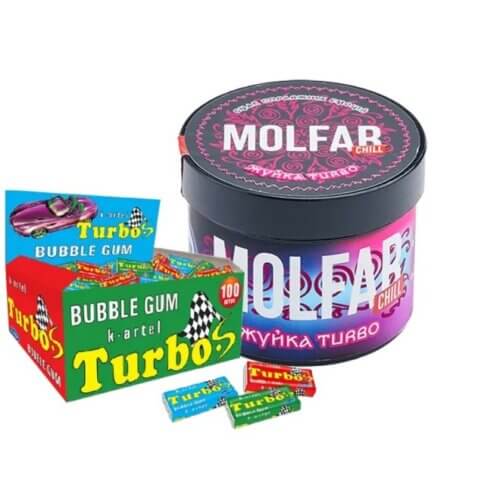 Табак Molfar Chill Line Жвачка Turbo (40 г)