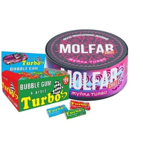 Табак Molfar Chill Line Жвачка Turbo (100 г)