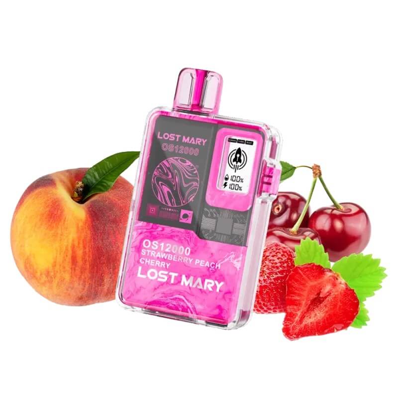 Одноразовый POD Lost Mary OS12000 Strawberry Peach Cherry (Клубника, Персик, Вишня) Одноразовый POD Lost Mary OS12000 Strawberry Peach Cherry (Клубника, Персик, Вишня)