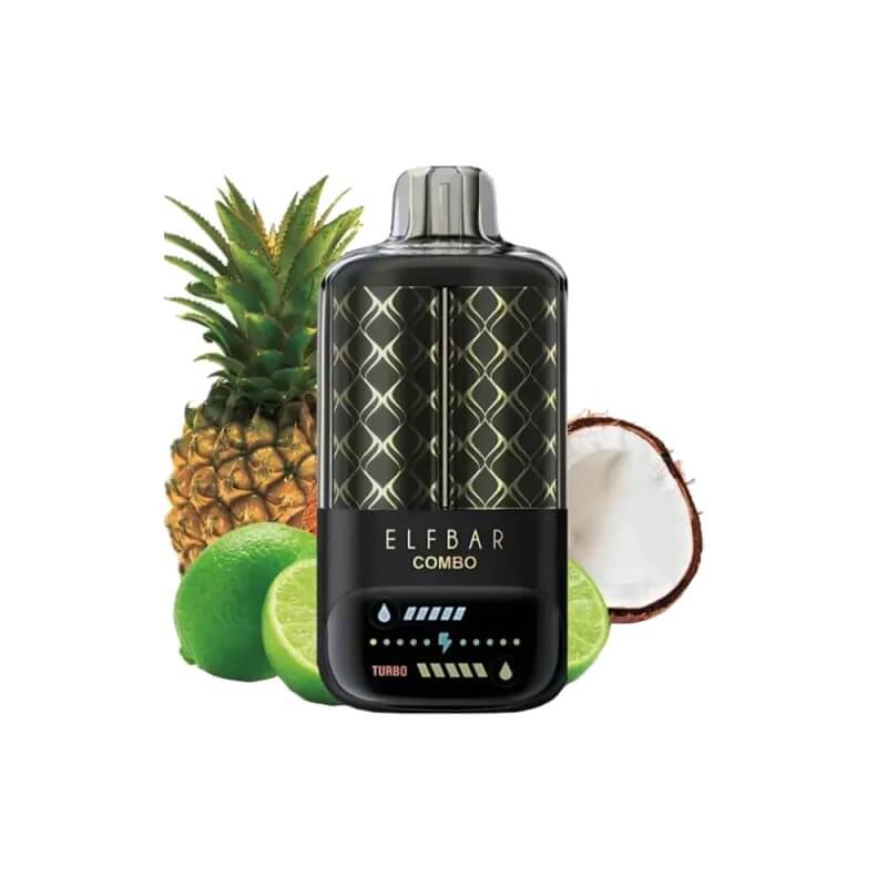 Одноразовый POD Elf Bar 25000 Combo Lime & Pineapple (Лайм, Ананас) Одноразовый POD Elf Bar 25000 Combo Lime & Pineapple (Лайм, Ананас)