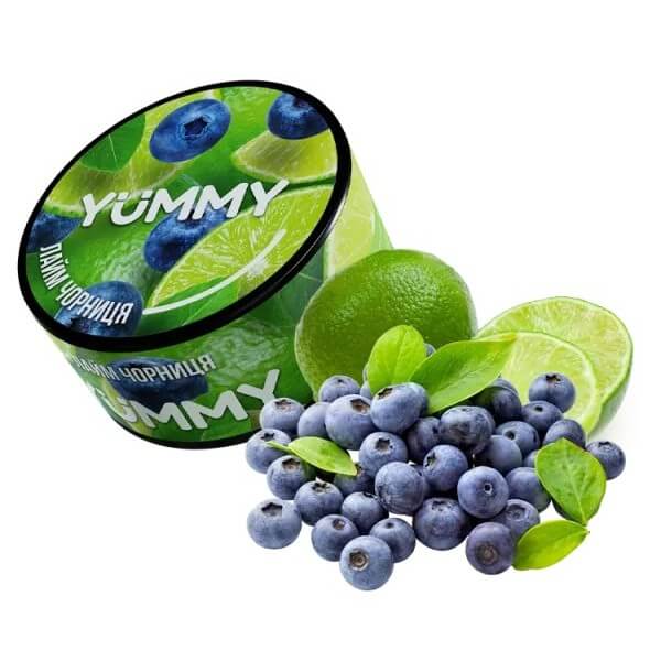 Табак Yummy (Лайм, Черника, 100 г) Табак Yummy (Лайм, Черника, 100 г)
