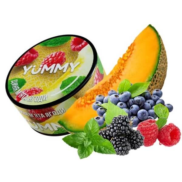 Табак Yummy (Дыня, Мята, Ягоды, 100 г) Табак Yummy (Дыня, Мята, Ягоды, 100 г)